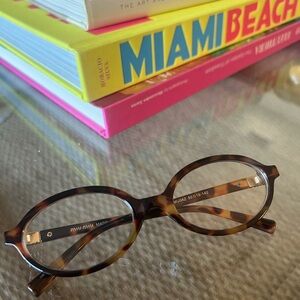 Miu miu Tortoise Shell Glasses